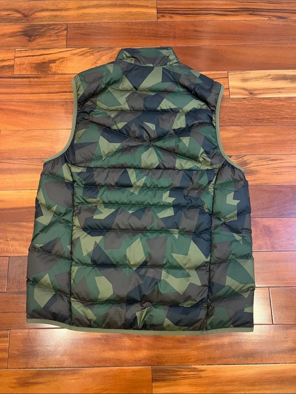 Polo by Ralph Lauren Lightweight Camouflage Quilted Packable Puffer Vest - Green